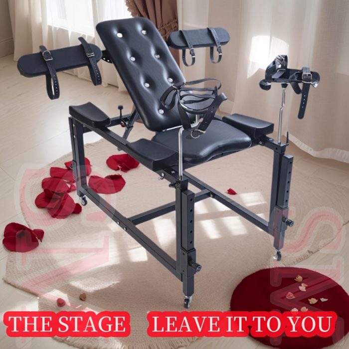1pc Stool Sm Sex Erotic Chair Adult Games Spanking Bench Bondage Handcuffs Sex Furniture Chairs RestraintsBondage Queen Chairs Sex Chair, Romantic Valentine's Day,Couples' Play Together Essentials, Valentine's Day Gift - Image 5