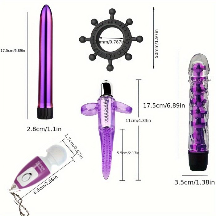 23pcs Bondage Sex Kit ForCouples-Beginners Set with Vibrators, Lingerie.Handcuffs, Whip, Blindfold & More - Image 2