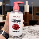 16 FL.OZ. Hanidoll Silky Smooth Water-Based Lubricant | Hypoallergenic & Unscented Personal Lube For Sensitive Skin | Long-Lasting, Easy Clean-Up Formula | Safe For Couples, Men & Women | Condom & Toy Compatible, Lubrication Gel For Valentine'S Day