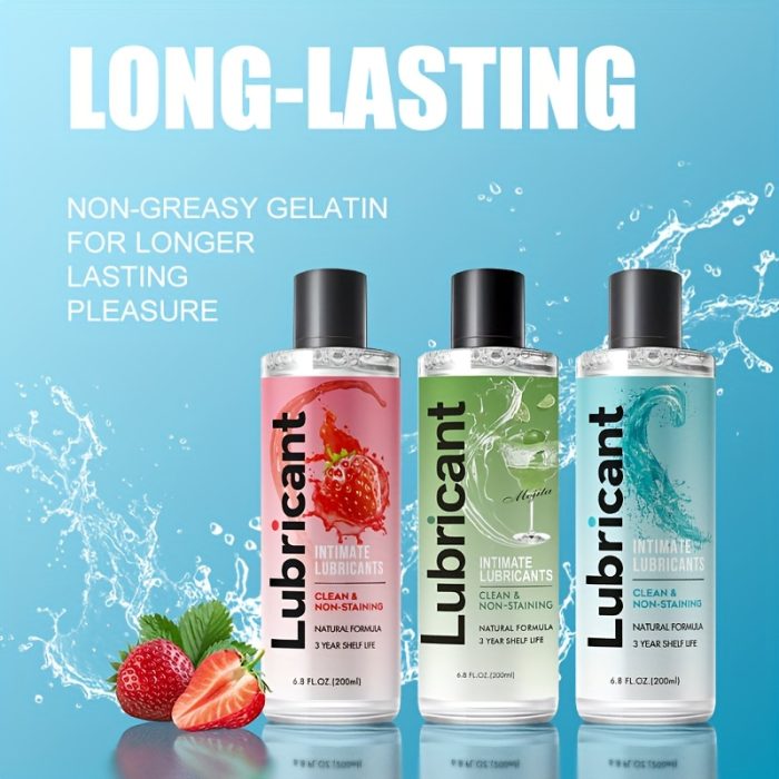 3pcs Water Based Personal Lubricant | Non-Greasy, Suitable For Sex Toys, 6.76Oz - Image 6