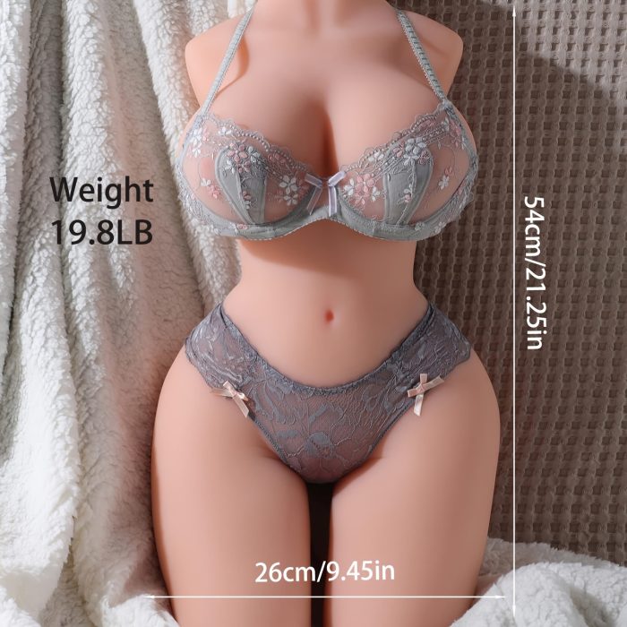 Masturbators for Men 3D Half Doll Vaginal Pocket Big Ass True Size Sexy Torso Masturbator Adult Supplies Realistic Vagina - Image 3