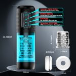 Automatic Male Men -9 Rotary Thrustingu002FSucking Modes, Adult Pocket for Men, Male Massage Cup for Stimulation for Couples, Male Stroker Male Masturbation Toy Men'S Men, Gay - Image 4
