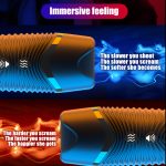 Male Sex Machine, Adjustable Suction Mount Hands-Free Male Sex Toys for Men,  A Male Dildo That Can Be Used On Wall Realistic Vibration Pussy 3D Realistic Texture Pocket Pussy - Image 8