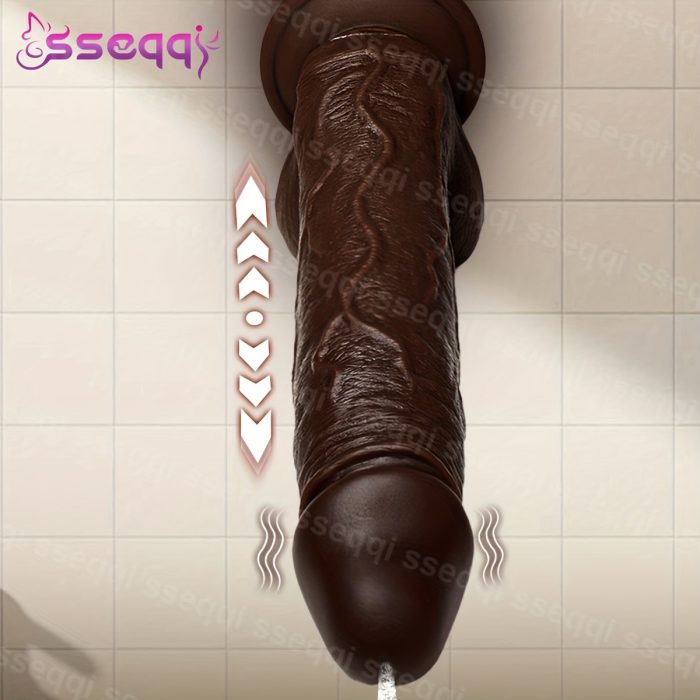 Dildo - Rotating, Heated 3-in-1 Extendable Thrusting Dildo Vibrator For Anal, Clitoral, And G-spot Stimulation, With 9 Extension Modes And 9 Vibration Modes, Remote Control, Female-specific Sex Toy, Toy For Women And Couples - Image 3