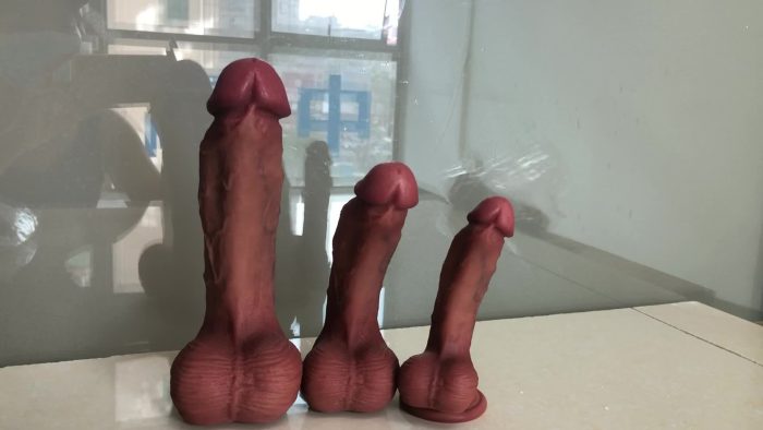 Simulation Penis Soft Liquid Silicone Dildo Unisex Adult Sex Toys Realistic Dildo Flexible G-Spot Anal Plug Anal Plug Vaginal Stimulation Dildo Adult Couple Flirting Toys with Suction Cup for Hands-Free Games, Adult Products - Image 8