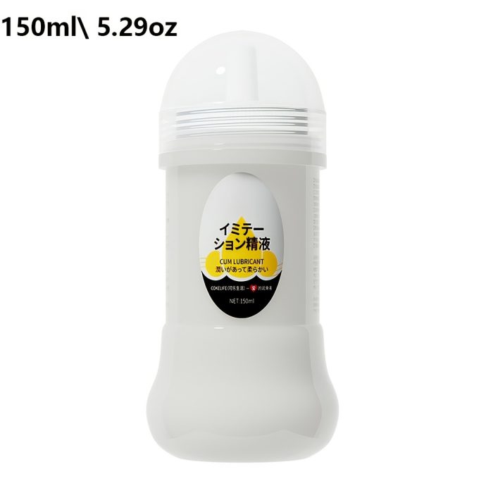 White Simulated Semen Lubricant- Anal Lube for All Settings | Compatible with Vibrators & Couples, Safe for Men & Women - Image 3