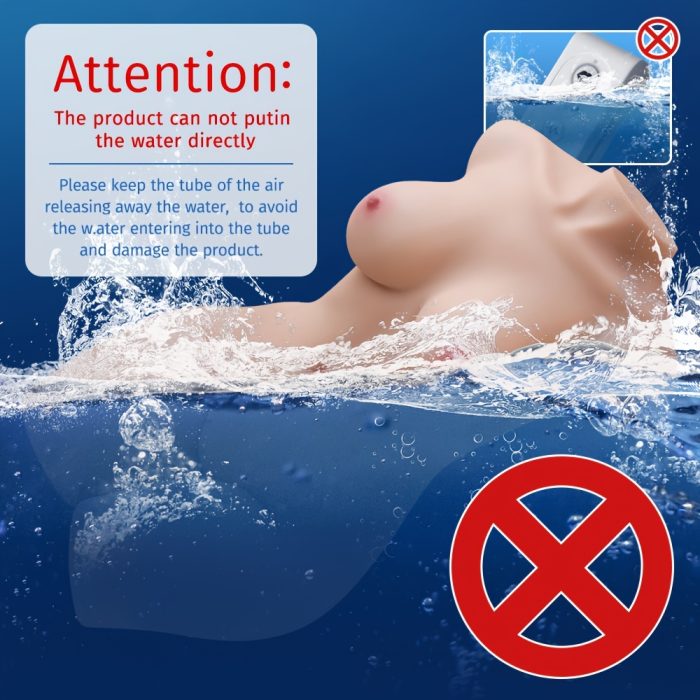 39LB Realistic Vibrating Sex Dolls - 10 Suction Modes, Automatic Pocket Pussy, Slim Waist, Perky Boobs, Realistic Torso Male Sex Toys - Image 7