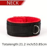 11pcs  Bed Restraints Sex Toys Bondage Kit for Couples Restraints Set Kinky Toys with Nipple Clamp Handcuffs Collar Ankle Cuff Blindfold Tickler Gag Ball - Image 11