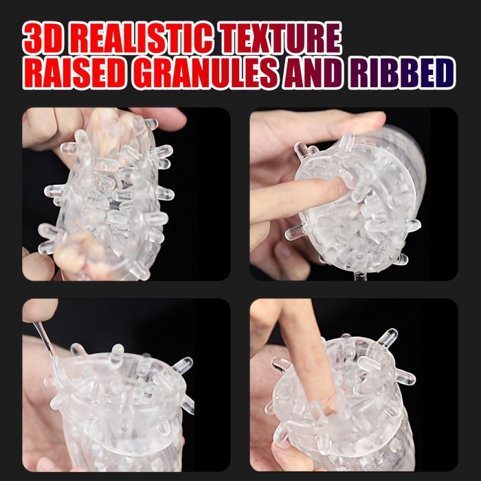 Automatic Male Men -9 Rotary Thrustingu002FSucking Modes, Adult Pocket for Men, Male Massage Cup for Stimulation for Couples, Male Stroker Male Masturbation Toy Men'S Men, Gay - Image 8