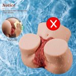 Sucking & Vibrating Sex Doll Male Masturbators for Men, Newest Automatic Male Masturbator Doll Pussy Ass Male Sex Toy with Vargin Vaginal and Anal Channel, Sustory Hands Free Adult Sex Toy 27.5lb - Image 5