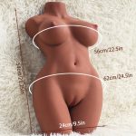 Masturbators for Men 3D Half Doll Vaginal Pocket Big Ass True Size Sexy Torso Masturbator Adult Supplies Realistic Vagina - Image 5