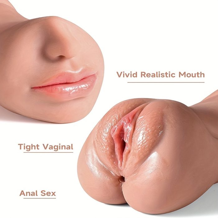 3in 1 Realistic Vagina Anal Sex Doll Pocket Pussy Love Doll Male Masturbator for Men Male - Image 6