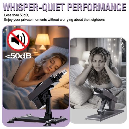 Dildo -  Sex Machine With Accessories, Up To 8 Accessories, Sex Machine For Women Thrusting Machines, Thrusting Dildo Machine With Attachments & 3XLR Connector For Women