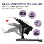 Dildo -  Sex Machine With Accessories, Up To 8 Accessories, Sex Machine For Women Thrusting Machines, Thrusting Dildo Machine With Attachments & 3XLR Connector For Women - Image 5