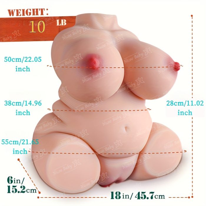 Realistic Brown BBW Sex Dolls Male with J - Cup Breast Butterfly Labia, Lifelike Pocket Pussies Masturbators Mens Sex Toy for Men Orgasm, Torso Sex Dolls Deep Vaginal Tight Anal Adult Toy - Image 11