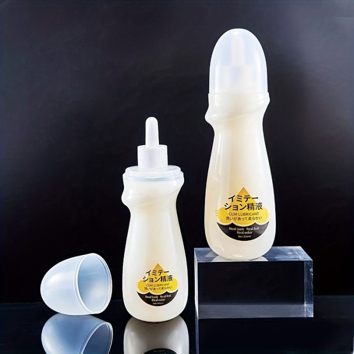 White Simulated Semen Lubricant- Anal Lube for All Settings | Compatible with Vibrators & Couples, Safe for Men & Women - Image 5