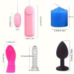 23pcs Bondage Sex Kit ForCouples-Beginners Set with Vibrators, Lingerie.Handcuffs, Whip, Blindfold & More - Image 6