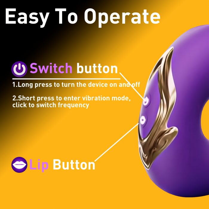 Female Electric Masturbation Device Massage Stick - Oral And Tongue Licking Vibrator, Artificial Penis, Clitoral G-spot Stimulation, with 5 Tongue Licking, 7 Pulling And Slapping, And 7 Vibration Modes. Adult Masturbation Toy, Waterproof, Dildo - Image 6