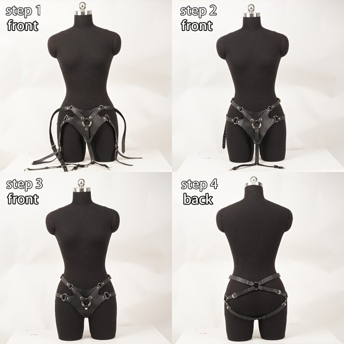 Strap Harness, Sexy, Harness Belt Strap On, Adjustable Party Cosplay, Roleplay Gear, Party Accessories, Stylish Restraint, Sleek Harness, Durable Material, Highquality Harness, Restraint Collar - Image 8