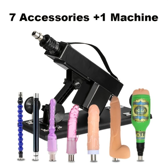 Dildo - Additions Available for Separate Purchase, Sex Machine, Up to 8 Additions, Sex Machine for Women Thrusting Machines, Thrusting Dildo Machine with Attachments And 3XLR Connector for Women/Men - Image 5