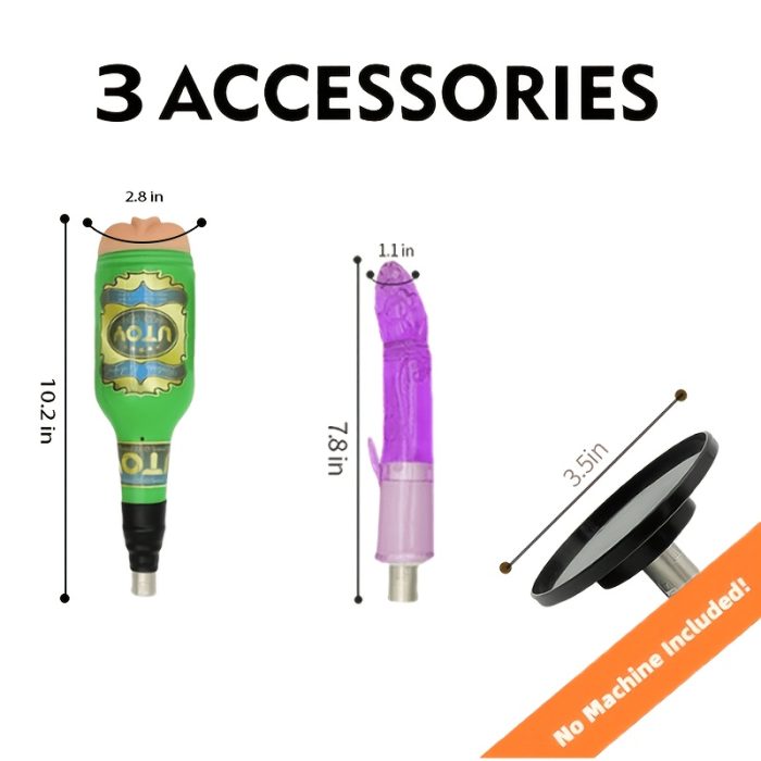 Dildo - Additions Available for Separate Purchase, Sex Machine, Up to 8 Additions, Sex Machine for Women Thrusting Machines, Thrusting Dildo Machine with Attachments And 3XLR Connector for Women/Men - Image 13