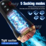 Simulation Electric Pocket Pussies, Crotch Self-Therapy, TPE Material Cannon Pocket Cat, Soft And Comfortable Material, with 3D Realistic Textured Vaginal Toy, Male Adult Self-Therapy Electric Toy - Image 2